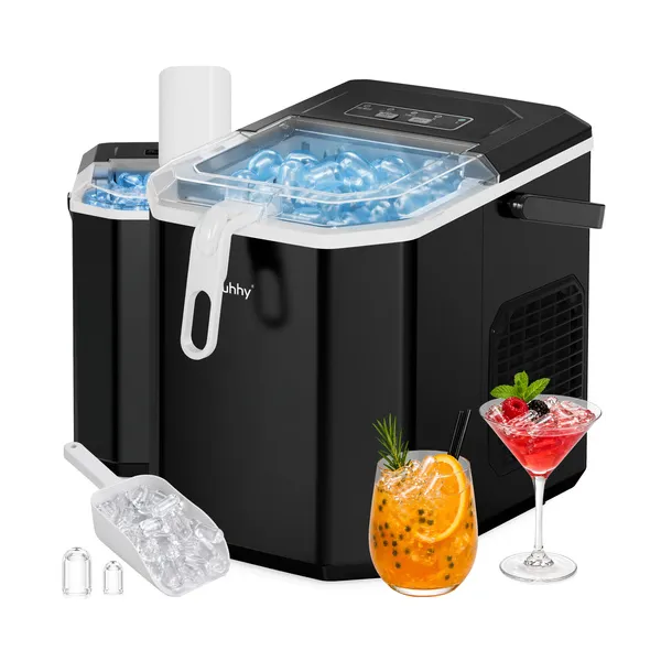 Ice cube maker 1.2l black Ruhhy