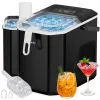 Ice cube maker 1.2l black Ruhhy