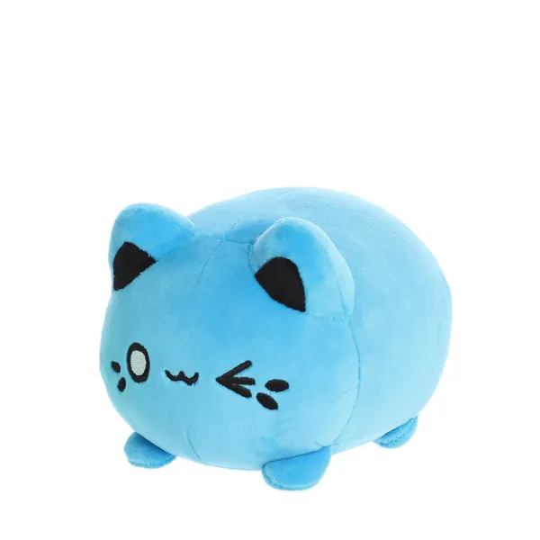 Tasty Peach - Plush Mascot 9 cm Electric Blue Meowchi