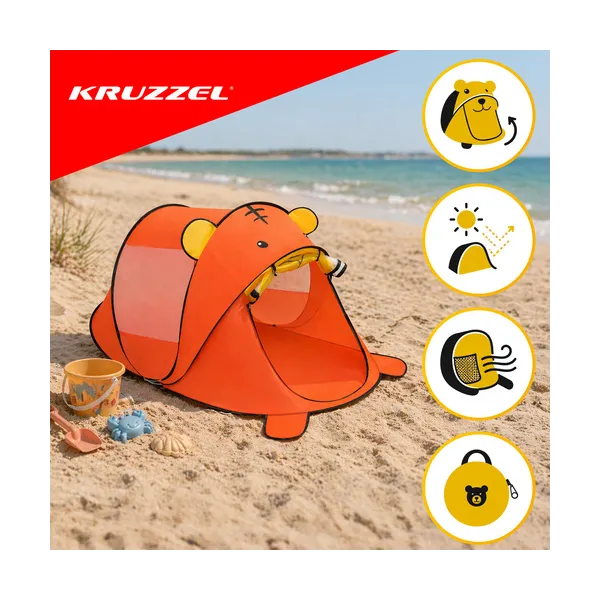 Children&39s beach tent - Kruzzel bear