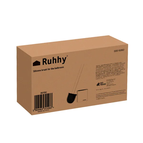 Ruhhy silicone bathroom brush