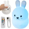 Ночник RGB с пультом - кролик