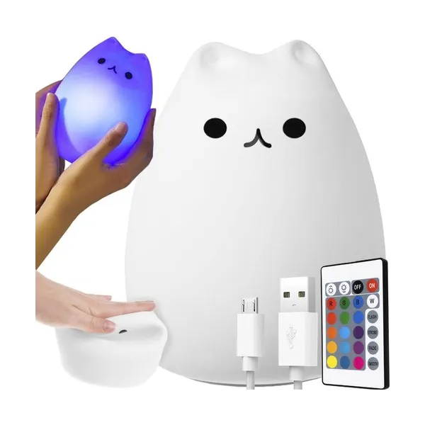 LED Night Light - Kitty