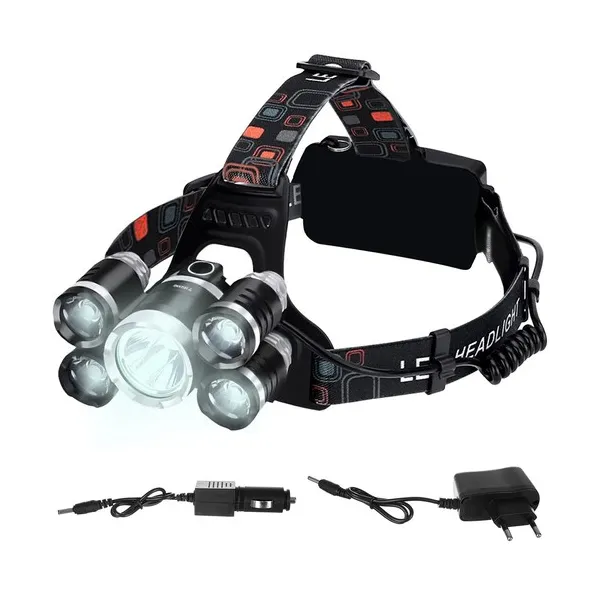 5 светодиодных фар T6 CREE