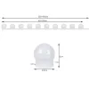 LED lempos veidrodžiui/tualetui - 10 vnt.