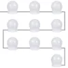 LED mirror/dressing table lights - 10 pcs.