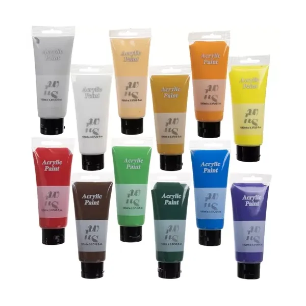 Acrylic paints 12pcs 100ml Maaleo 20424