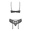 Underwear Set Obsessive 818-SEG-1 Black S/M