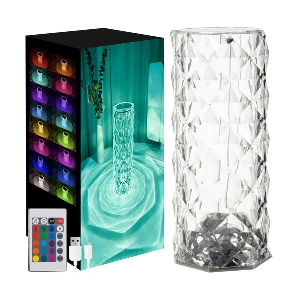 Lamp with projector - rose Izoxis 22518