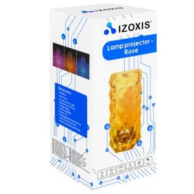 Lamp with projector - rose Izoxis 22518