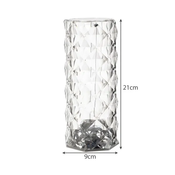 Lamp with projector - rose Izoxis 22518