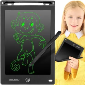 KRUZZEL 22454 8.5" black drawing tablet