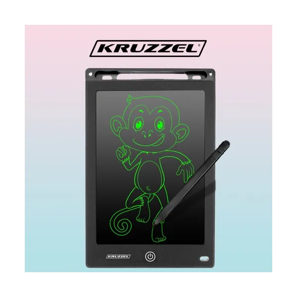 KRUZZEL 22454 8.5" black drawing tablet