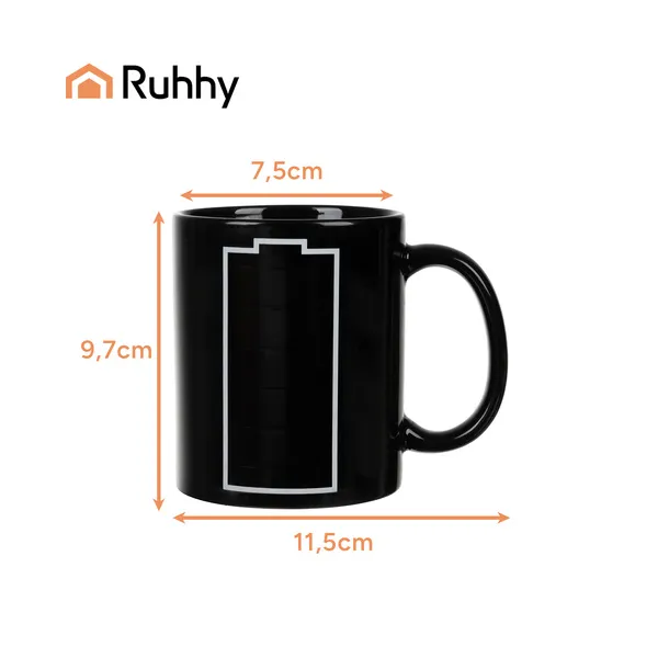 Magic mug - battery 330ml Ruhhy 22103