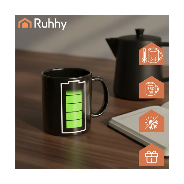 Magic mug - battery 330ml Ruhhy 22103