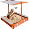 Folding sandbox with roof 24215