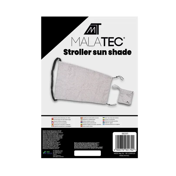 Солнцезащитный капюшон для коляски Malatec 23975
