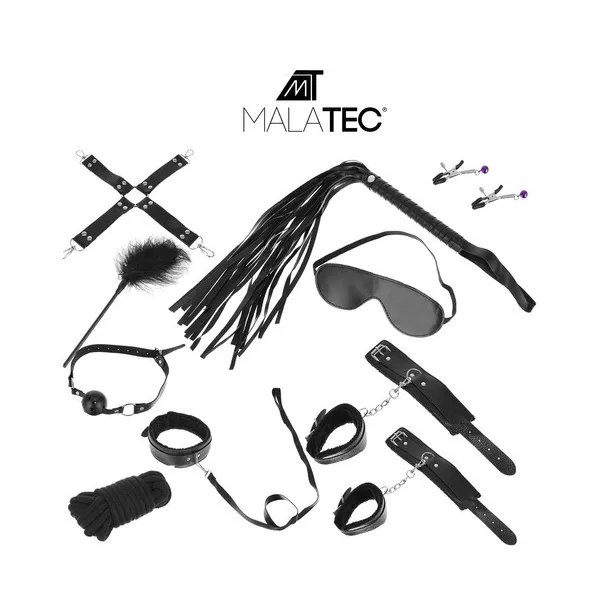 Erotic accessories - set - black 23431