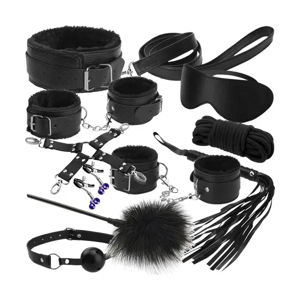 Erotic accessories - set - black 23431