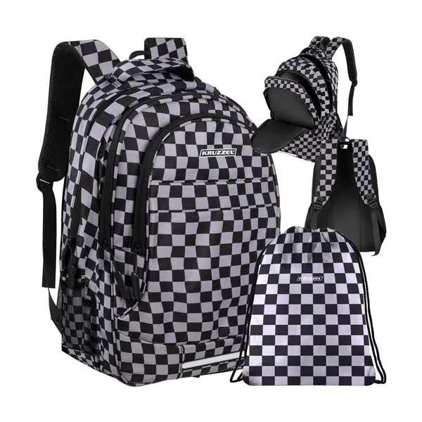 Backpack 22L - checkerboard Kruzzel 24530