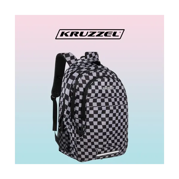 Backpack 22L - checkerboard Kruzzel 24530