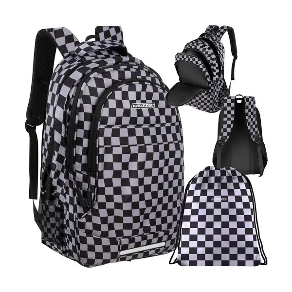 Backpack 30L - checkerboard Kruzzel 24531