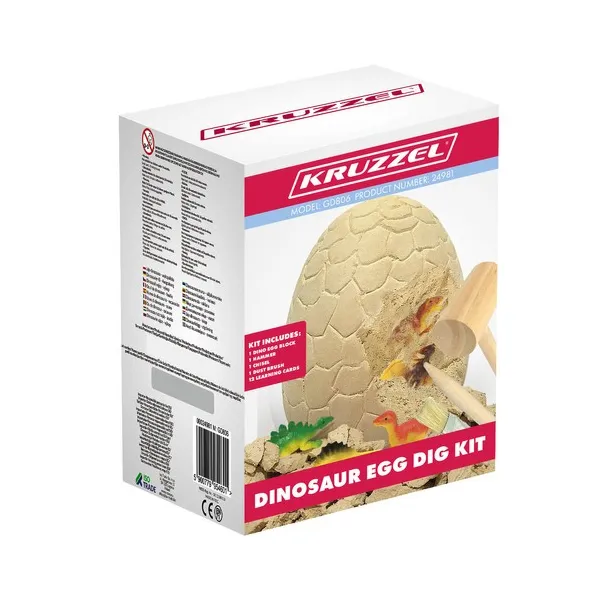 Dinozaurų kiaušinis – iškasimas 24981