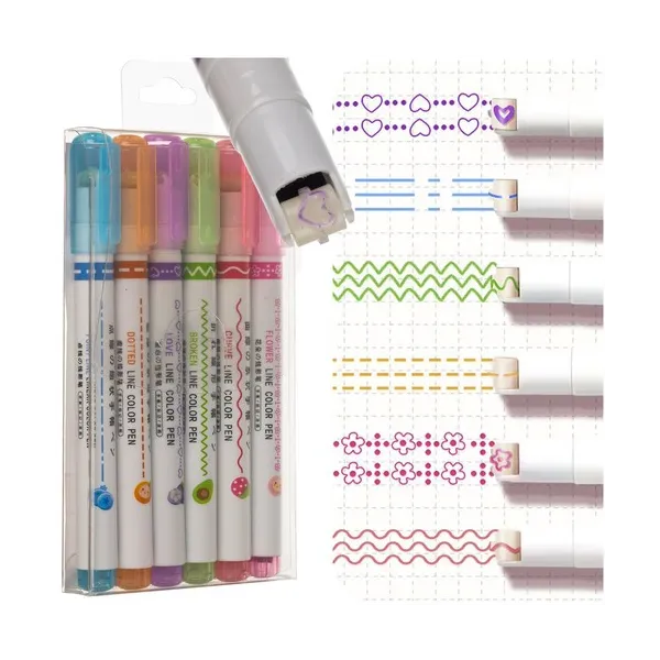 Pattern pen - set of 6 Maaleo 24861