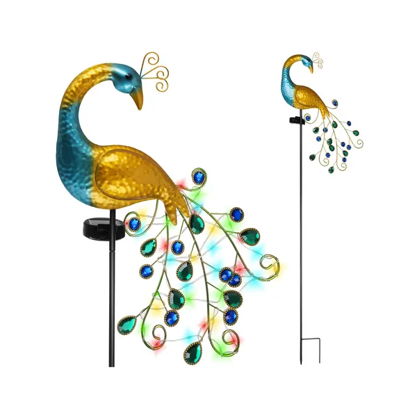 Gardlov 25281 peacock solar lamp