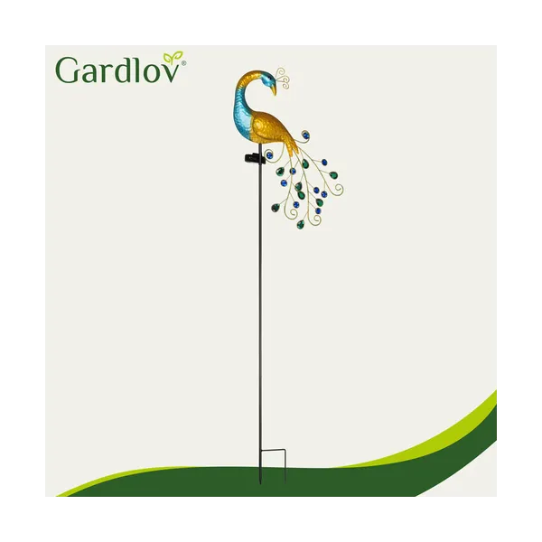 Gardlov 25281 peacock solar lamp