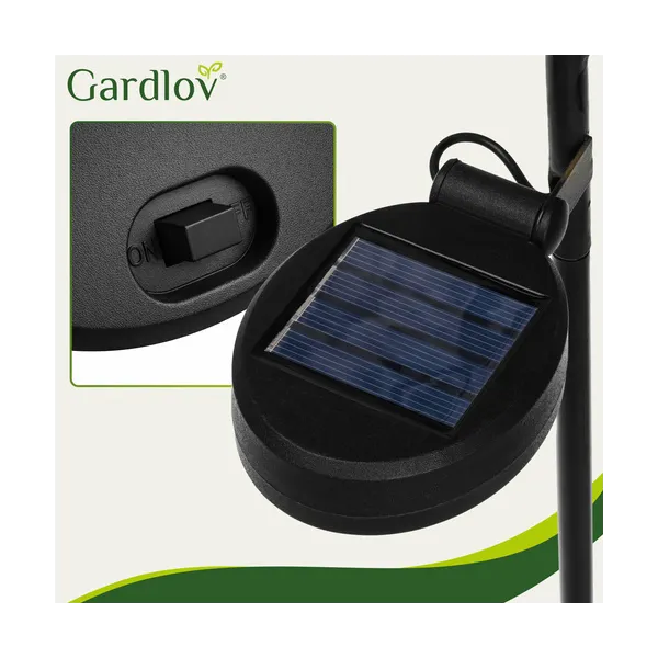 Gardlov 25281 peacock solar lamp