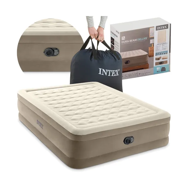 Inflatable mattress with pump INTEX 64428