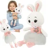 Pliušinis zuikutis 45 cm Kruzzel 26761