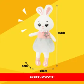 Pliušinis zuikutis 45 cm Kruzzel 26761
