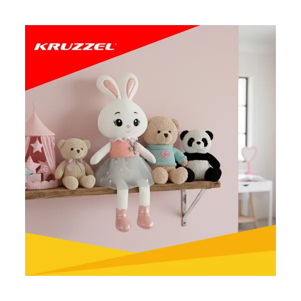 Bunny stuffed animal 45cm Kruzzel 26761
