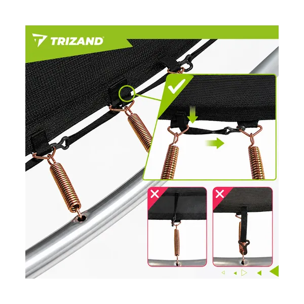 Trampoline 366cm HQ Trizand