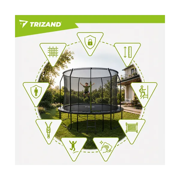 Trampoline 366cm HQ Trizand