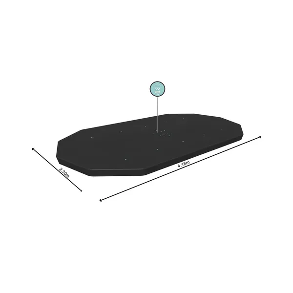 Cover for frame pool 427x250 BESTWAY58425