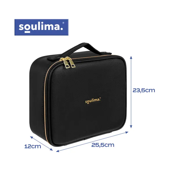 Soulima 27236 LED Cosmetic Case with Mirror