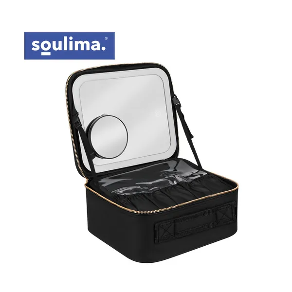 Soulima 27236 LED Cosmetic Case with Mirror