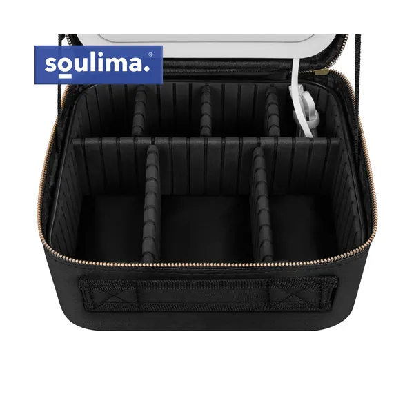 Soulima 27236 LED Cosmetic Case with Mirror
