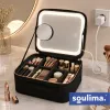 Soulima 27236 LED Cosmetic Case with Mirror