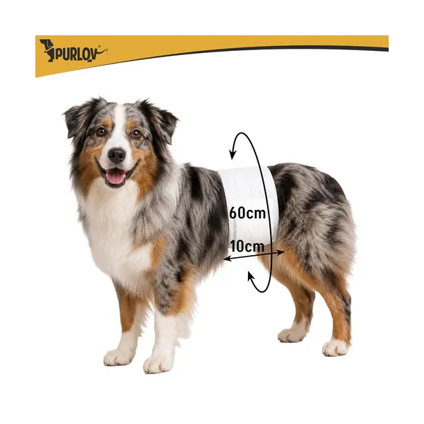 Dog diapers size ML Purlov