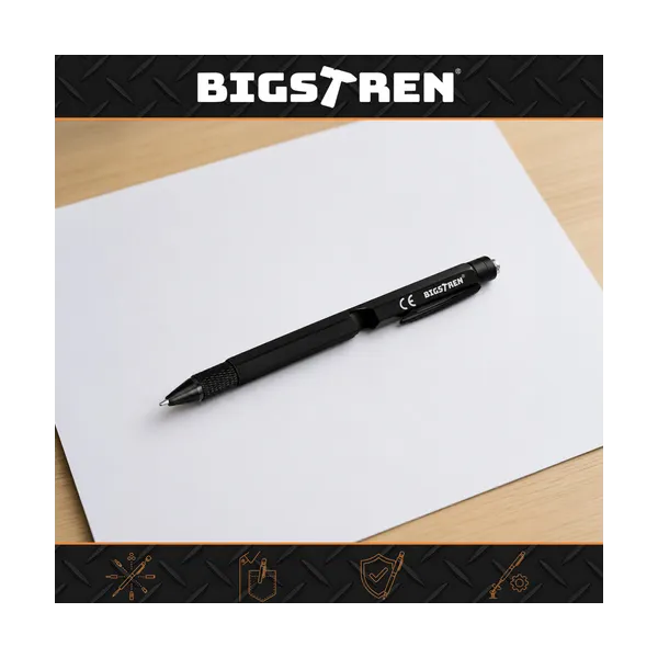 Multifunctional pen - black 9-in-1 Bigstreen