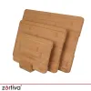 Bamboo chopping board - 3 pcs Zortiva