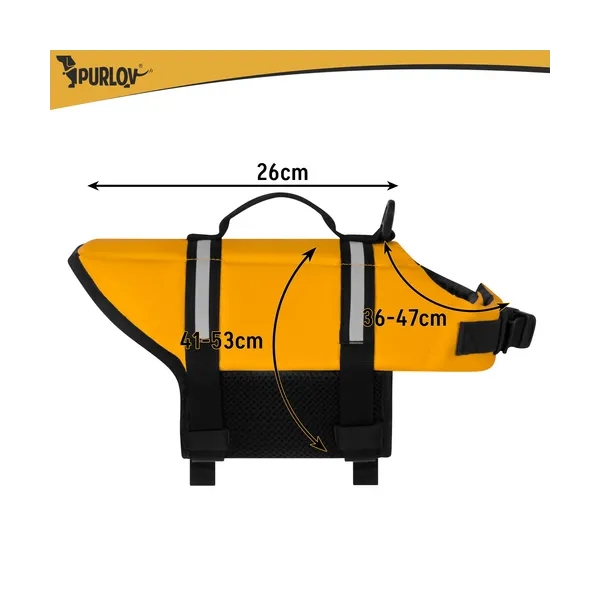 Dog Life Jacket - Size S Purlov