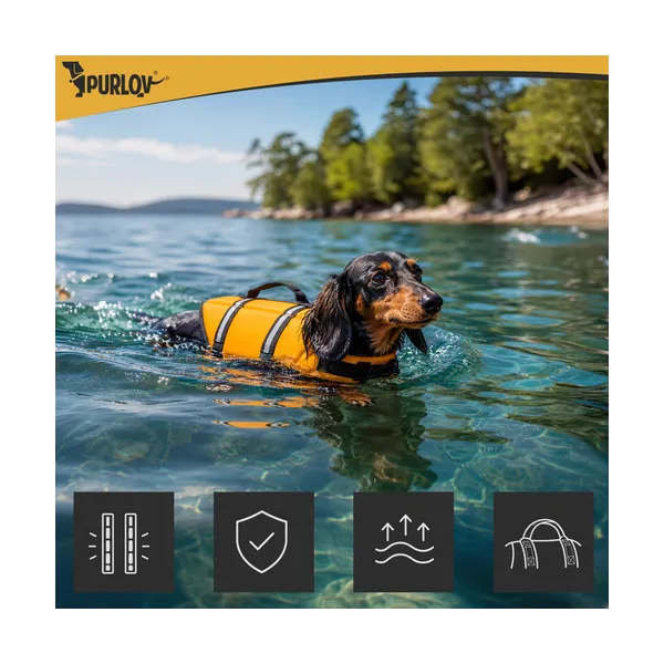 Dog Life Jacket - Size M Purlov