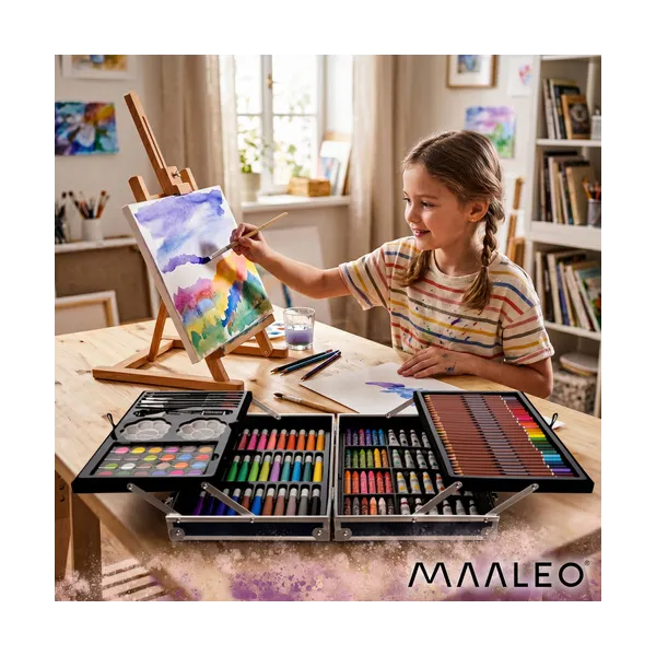 Painting set in a suitcase - Maaleo astronaut