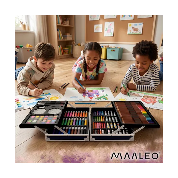 Painting set in a suitcase - Maaleo astronaut