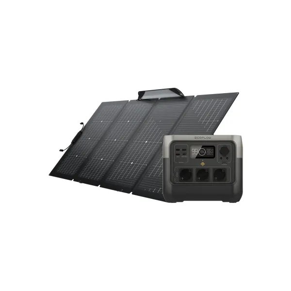 Portable Solar Generator Ecoflow River 2 Pro